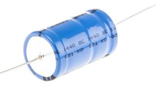 Electrolytic capacitor 1000uF 63V axiell ø16x36mm @ electrokit