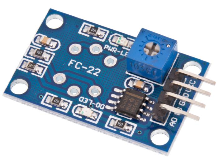 Adapterkort för gassensorer MQ @ electrokit (1 av 2)