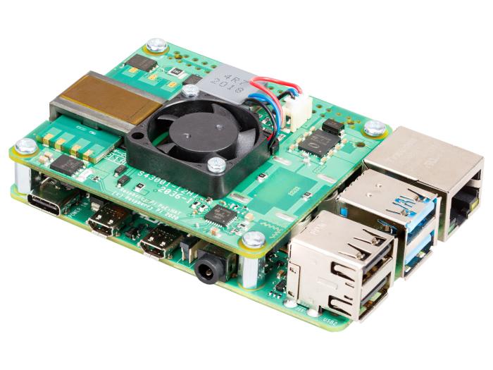 Raspberry Pi 4 PoE+ HAT @ electrokit (3 av 4)