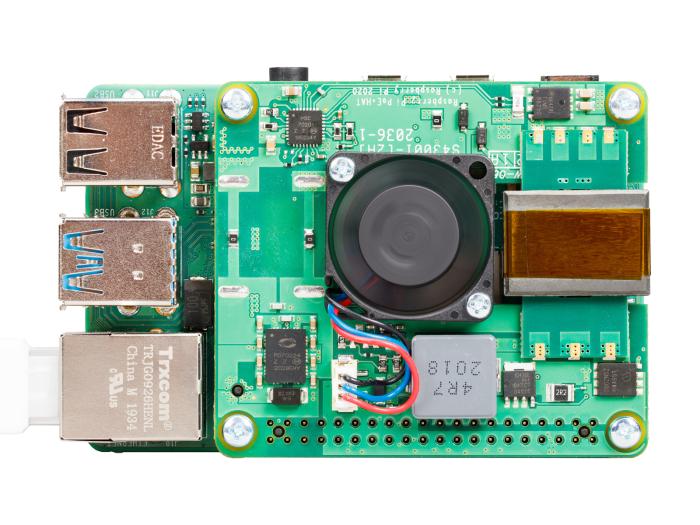 Raspberry Pi 4 PoE+ HAT @ electrokit (4 av 4)