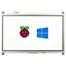 LCD-monitor 10.1" 1024x600 IPS HDMI + Raspberry GPIO @ electrokit