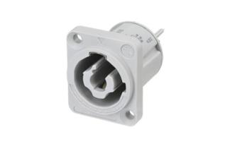 Power twist chassi hane 3-pol 16A 250VAC grå @ electrokit