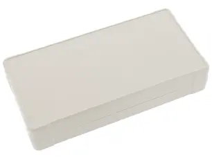 Apparatlåda 205x105x40mm RL6065 grå @ electrokit