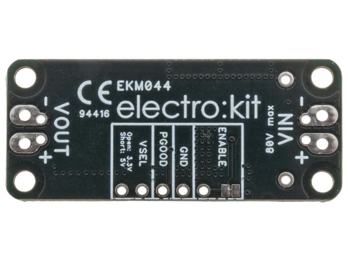 DCDC-omvandlare step-down 3.3V/5V 2A @ electrokit (4 av 7)