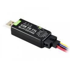 USB-A to UART adapter (TTL) 3.3/5V 8-pin with flow control @ electrokit