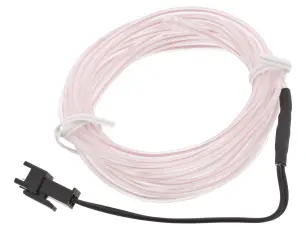 Lys-tråd 2.5m - vit @ electrokit