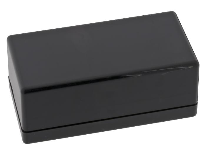 Apparatlåda 95x48x38mm svart @ electrokit (1 av 3)