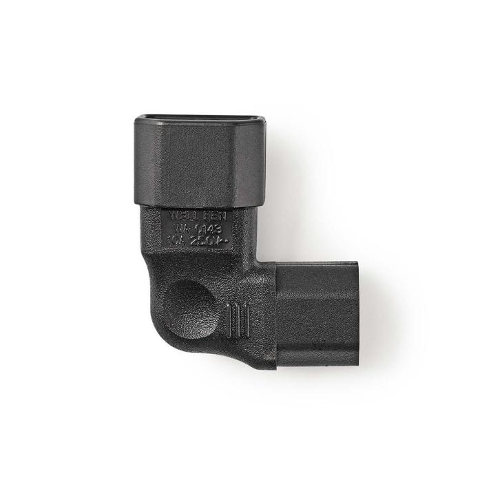 C14 till C13-adapter vinkel sida @ electrokit (2 av 4)