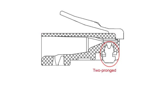 RJ45 plug Cat.5e shielded with strain relief @ electrokit (2 of 2)