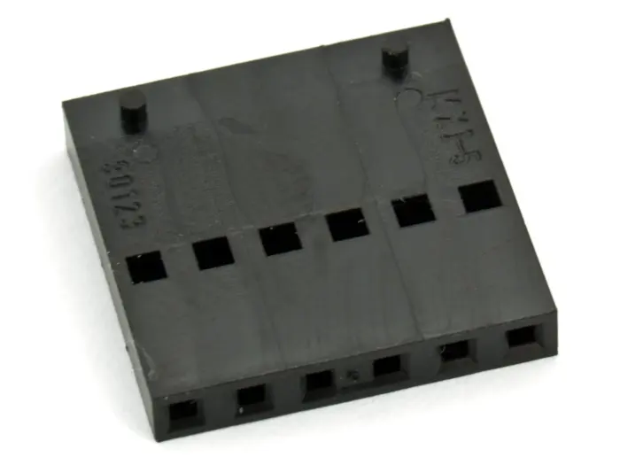 Kontakthus C-GRID III 1x6p 2.54mm @ electrokit (1 av 2)