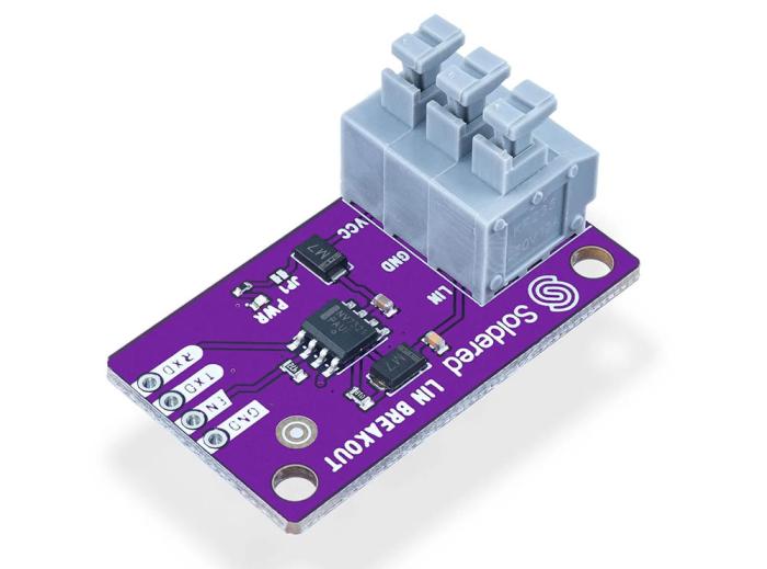 LIN Transceiver NCV7329 SLAVE breakout @ electrokit (2 av 5)