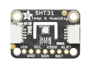 Adafruit SHT31-D Temperatur & luftfuktighetssensor - Qwiic @ electrokit
