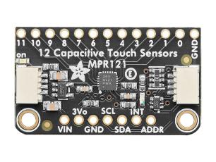 MPR121 Touchkontroller 12-kanaler I2C @ electrokit