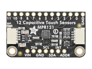 MPR121 Touchkontroller 12-kanaler I2C @ electrokit