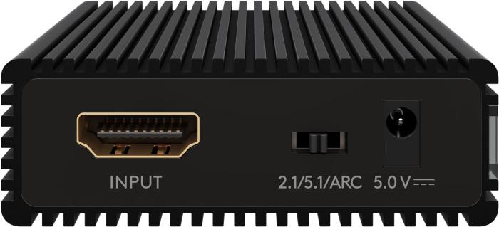 HDMI audio extractor till Toslink + 3.5mm - 4K @ 60Hz 18Gbit/s @ electrokit (3 av 9)