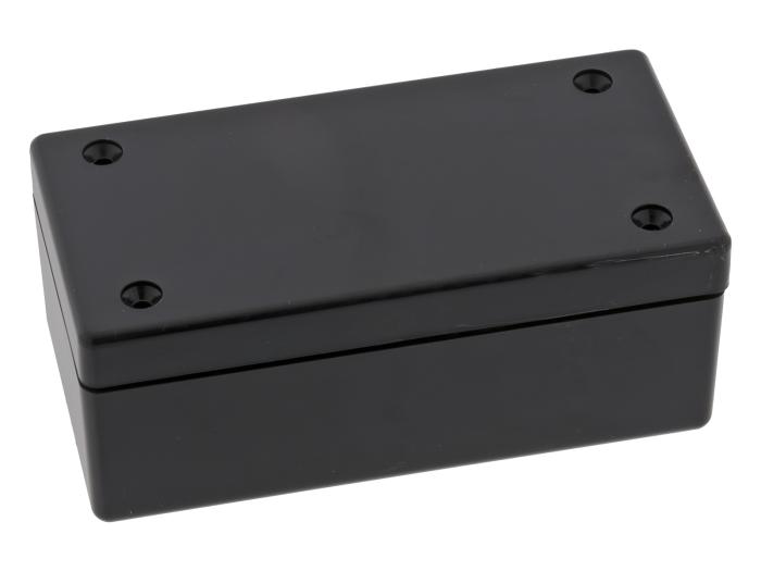 Apparatlåda 95x48x38mm svart @ electrokit (2 av 3)