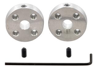 Nav för robothjul ø5mm - 2-pack @ electrokit
