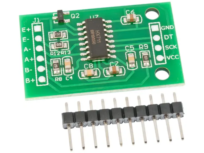 Load cell amplifier with 24bit ADC module - HX711 @ electrokit (1 of 4)