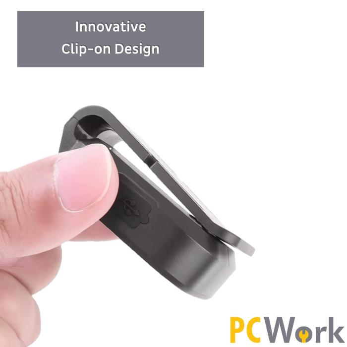 Pannlampa LED 200lm laddningsbar USB-C @ electrokit (4 av 5)