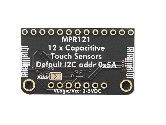MPR121 Touchkontroller 12-kanaler I2C @ electrokit (2 av 6)