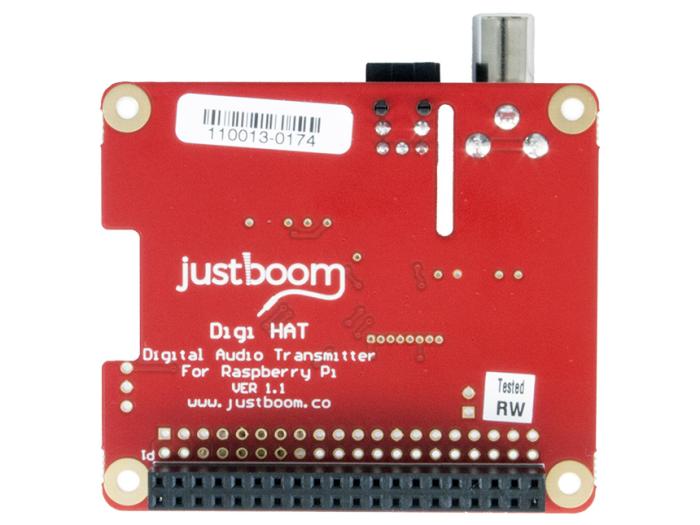 JustBoom Digi HAT @ electrokit (2 av 6)