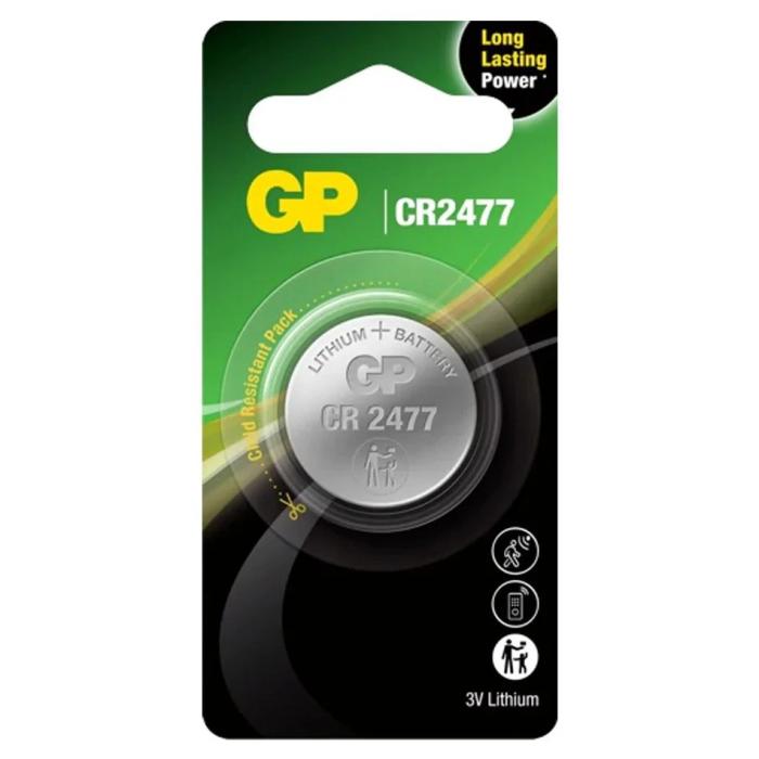 CR2477 batteri litium 3V GP @ electrokit (2 av 2)