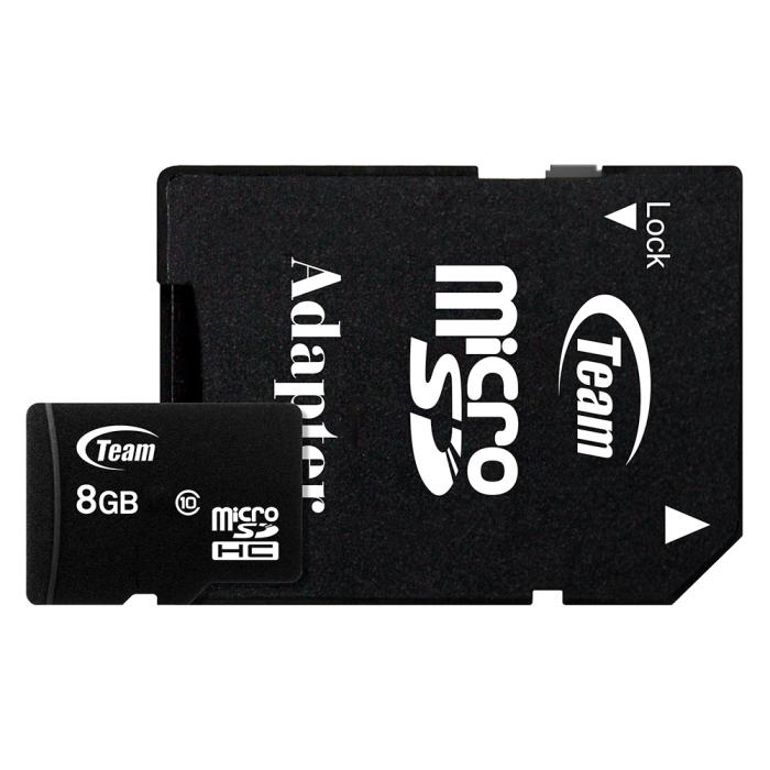 Minneskort microSDHC 8GB Klass 10 @ electrokit (1 av 1)