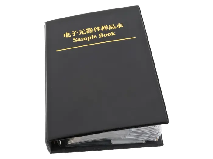 Resistor book 8500pcs SMD 0805 @ electrokit (1 of 2)