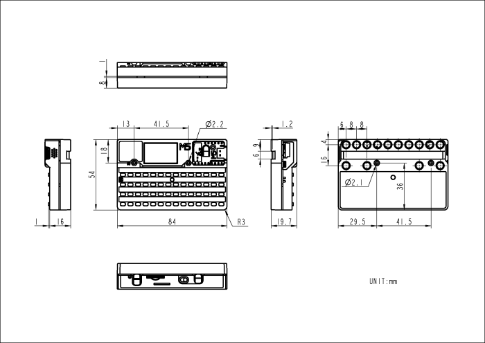 M5StampS3 Cardputer ESP32 @ electrokit (13 of 13)
