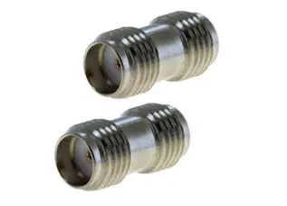 Adapter SMA dubbelhona 2-pack @ electrokit