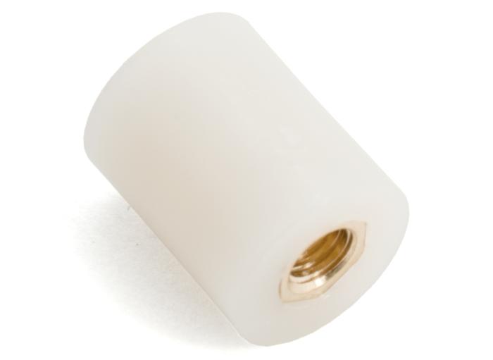 Distanshylsa nylon M3 10mm @ electrokit (1 av 2)