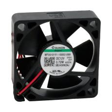 Fläkt 35x35x10mm 12VDC 28dBA 12.2m³/h @ electrokit