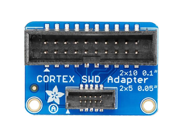 Adapterkort JTAG (2x10 2.54mm) till SWD (2x5 1.27mm) @ electrokit (1 av 4)
