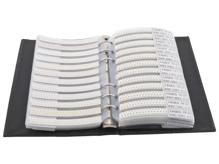 Resistor book 8500pcs SMD 0805 @ electrokit (2 of 2)
