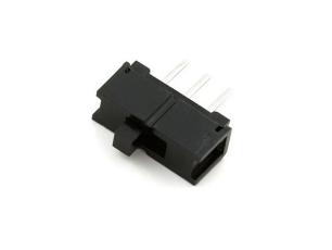 Skjutomkopplare mini 1-pol on-on PCB 2.4mm @ electrokit
