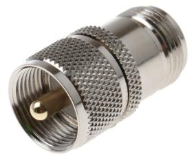 Adapter UHF male - N female @ electrokit