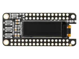 FeatherWing OLED - 128x32px @ electrokit