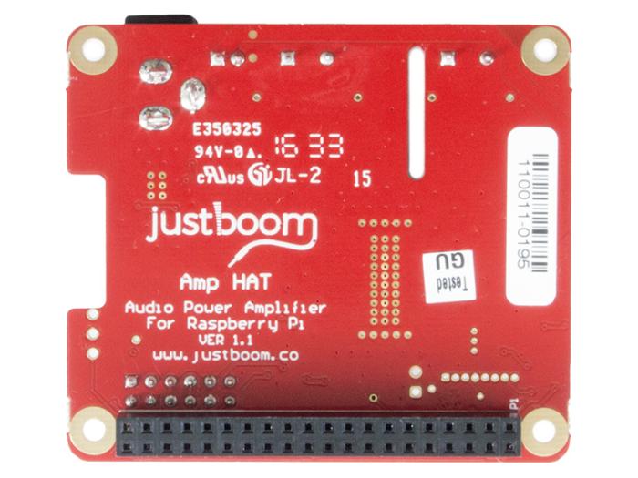 JustBoom Amp HAT @ electrokit (3 av 6)