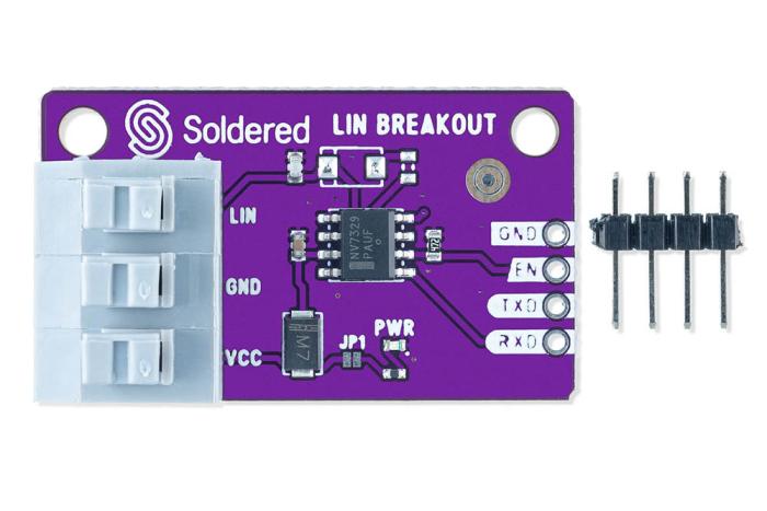 LIN Transceiver NCV7329 SLAVE breakout @ electrokit (4 av 5)