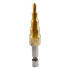Hårdmetall stegborr 4-12mm HSS @ electrokit