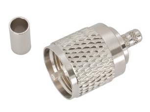 PL259 UHF hane crimp RG58 Amphenol @ electrokit