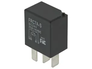 Fordonsrelä 24V 1-pol 25A NO @ electrokit