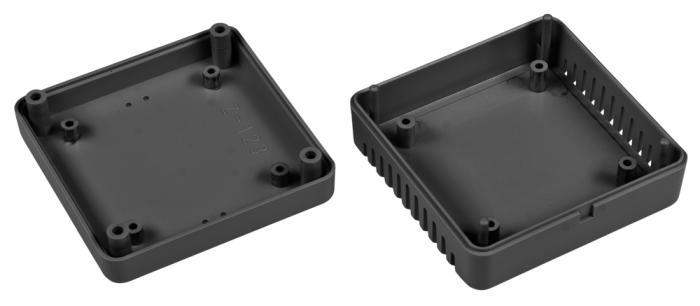 Sensor enclosure 71x71x27mm white ABS @ electrokit (3 of 3)