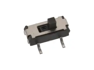 Skjutomkopplare 1-pol on-on SMD 2.54mm @ electrokit