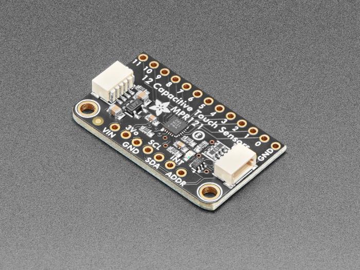 MPR121 Touchkontroller 12-kanaler I2C @ electrokit (5 av 6)