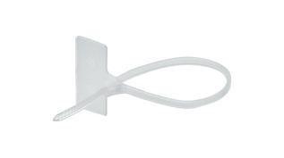 Buntband med märkbricka 102x2.4mm @ electrokit