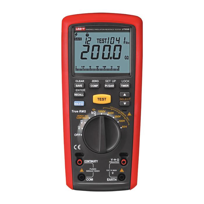 Isolationstestare / multimeter Uni-T UT505B @ electrokit (1 av 4)