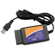ELM327 OBD2 USB Adapter for Vehicle Diagnostics @ electrokit
