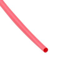 Shrink tube 2.4mm /m red @ electrokit