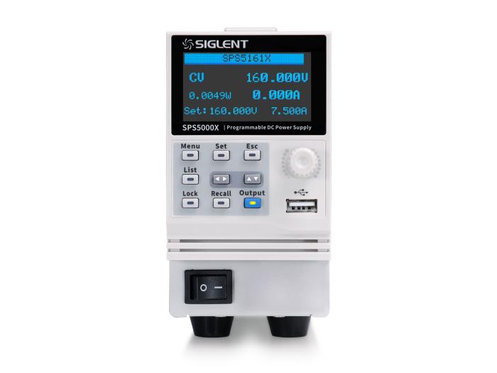 Programmerbart nätaggregat Siglent 1x 160V/7.5A 360W SPS5161X @ electrokit (1 av 6)